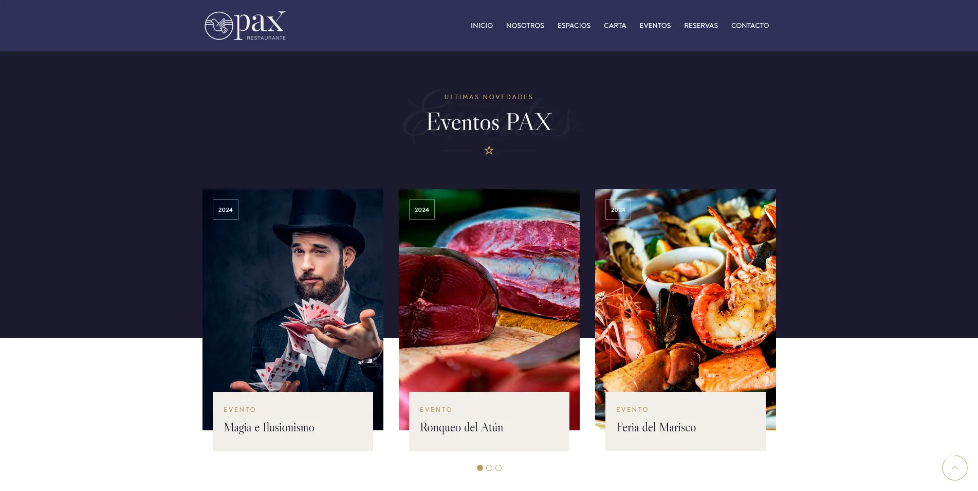 Página Eventos PAXMadrid