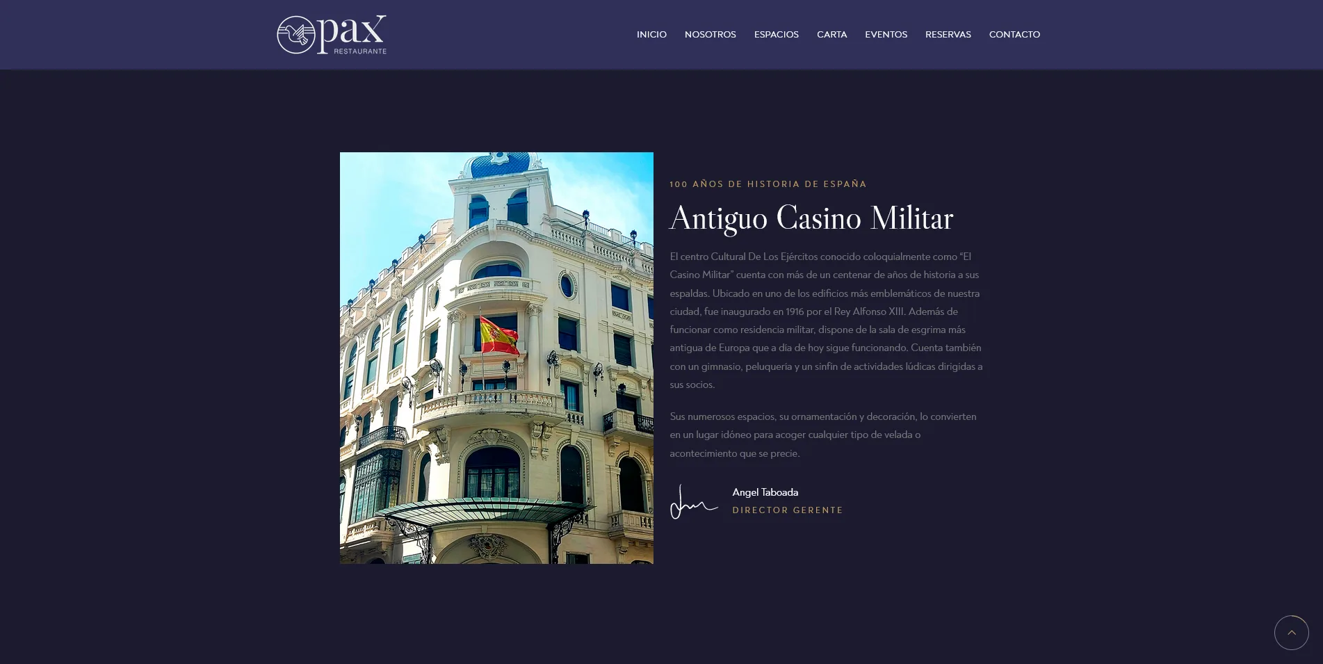 Página Historia PAXMadrid