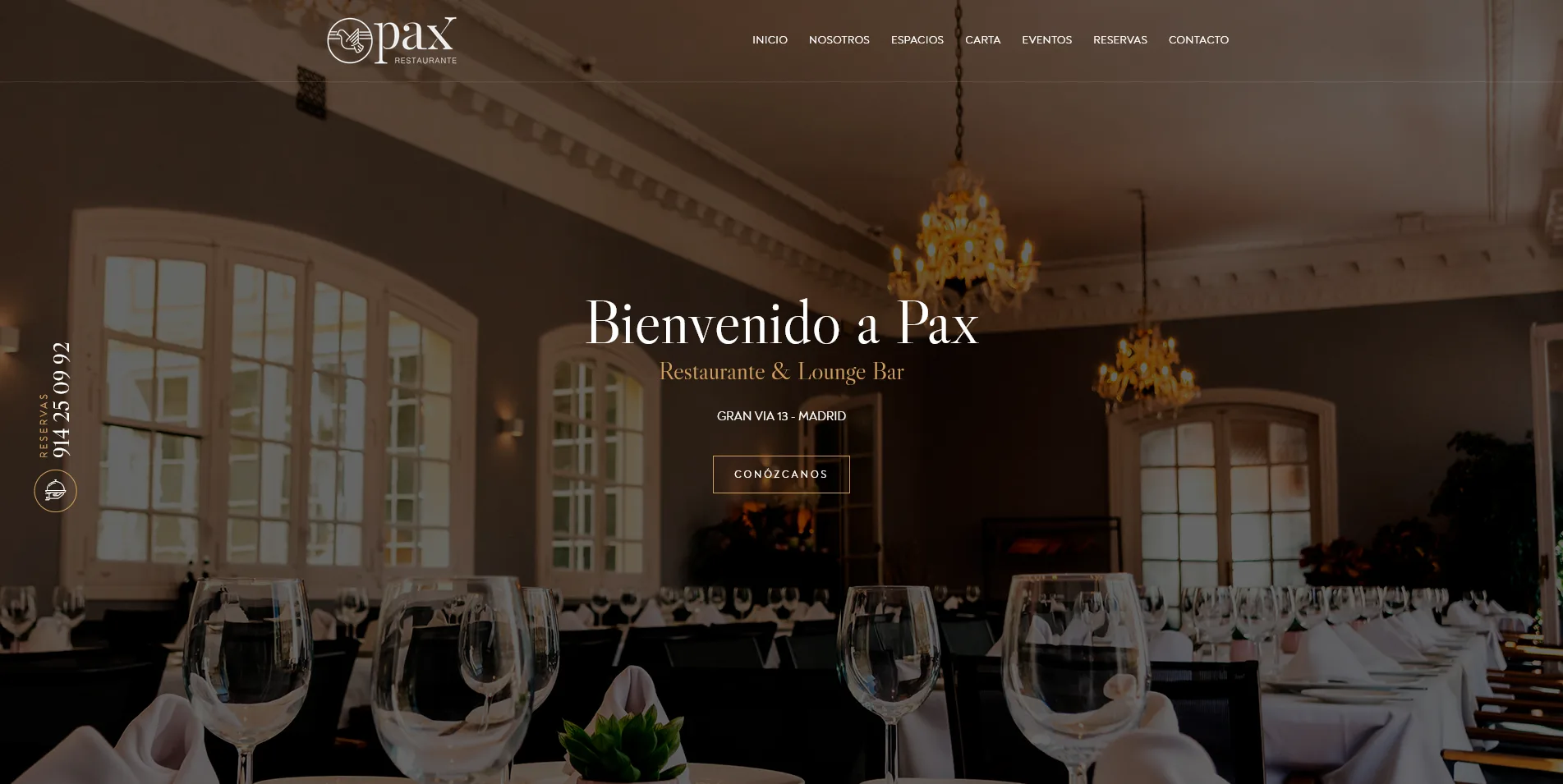 Página de inicio PAXMadrid