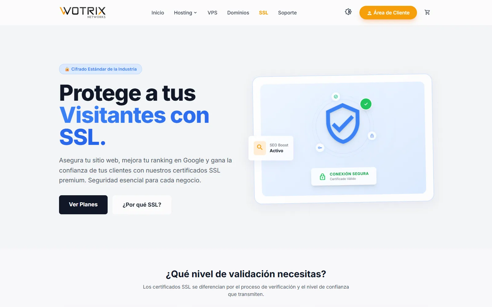 Certificados SSL en Wotrix
